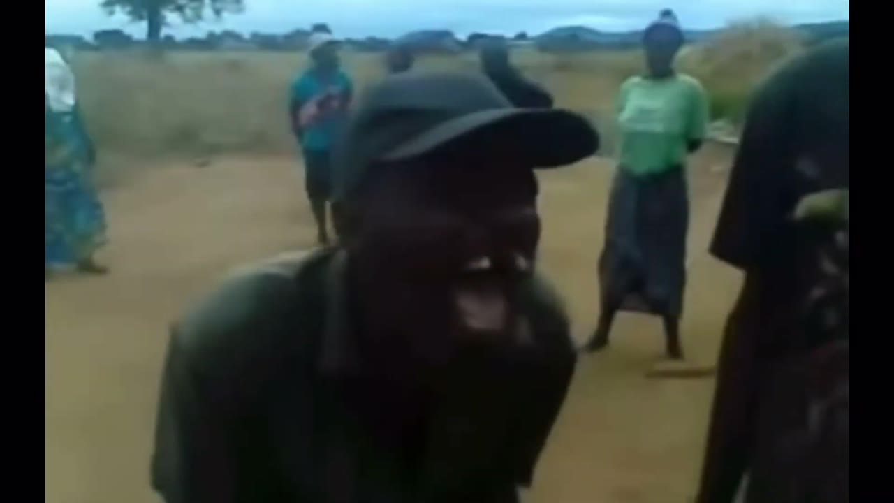 African Guy Laughing