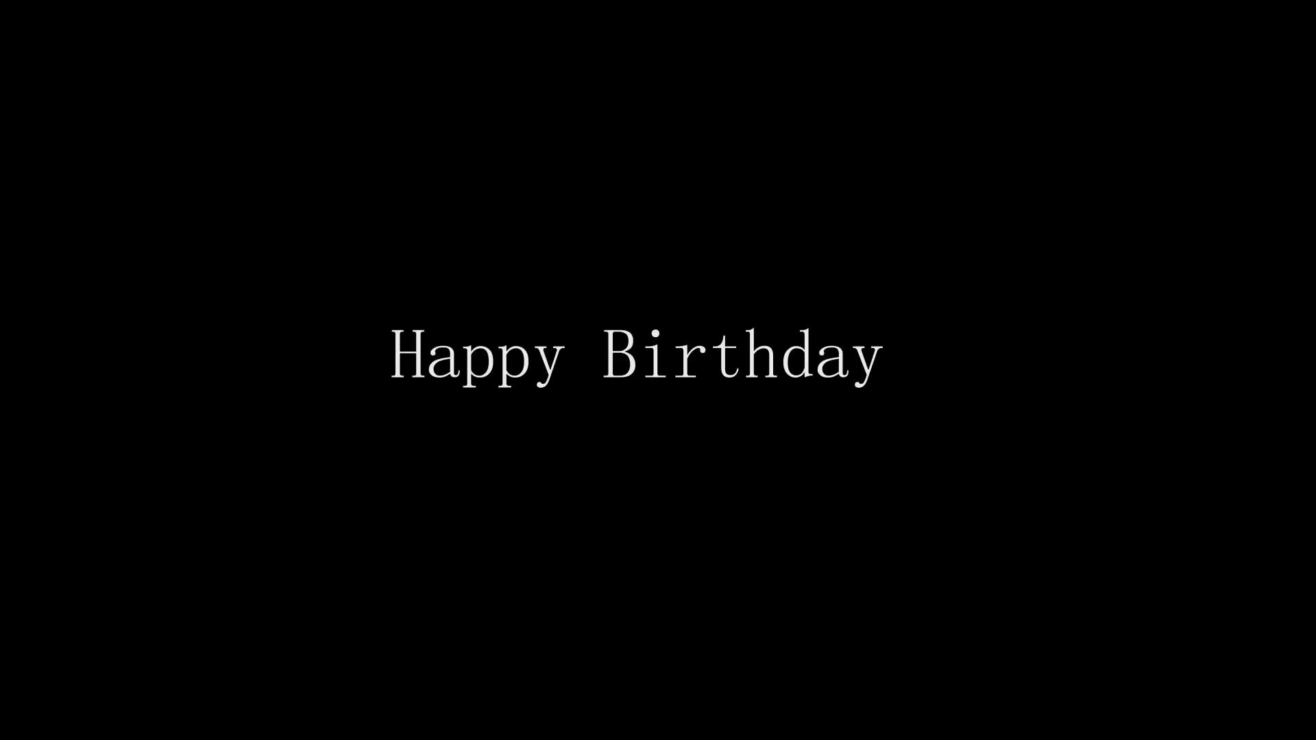 Happy Birthday