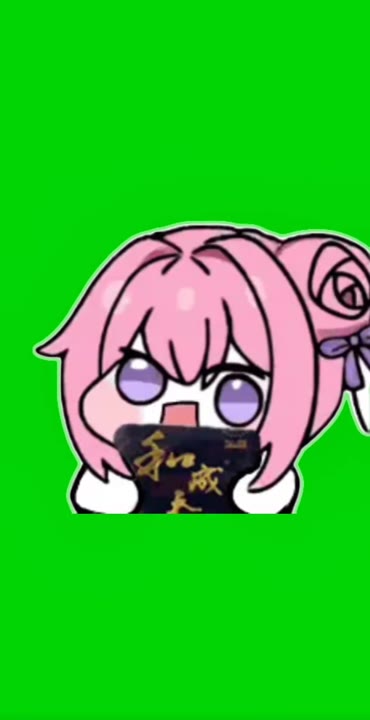 Anime Girl Holds Gaming Device