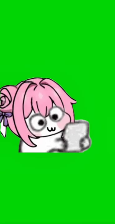 Anime Girl Lounging Quietly