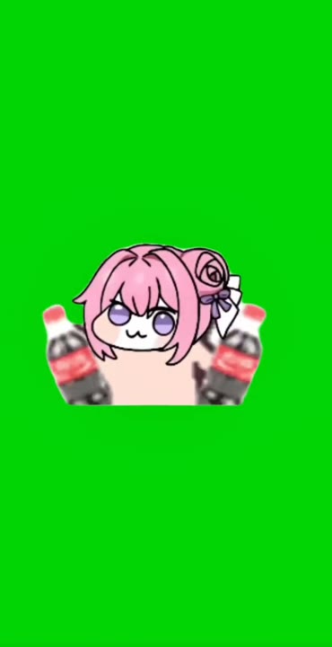 Anime Girl Shaking Spray Cans