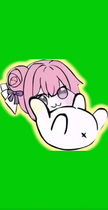 Anime Peace Sign Gesture