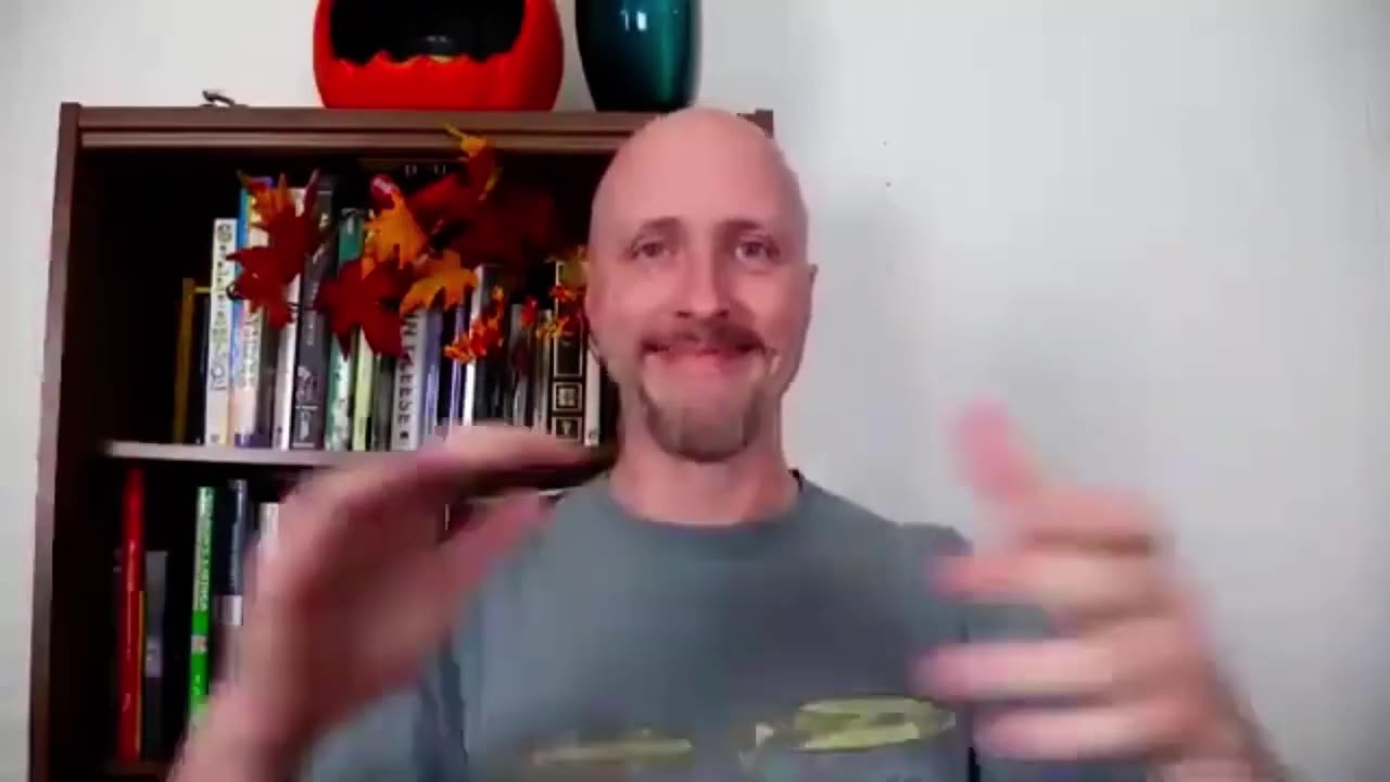 Bald Head Man Clapping For 13 Seconds Straight