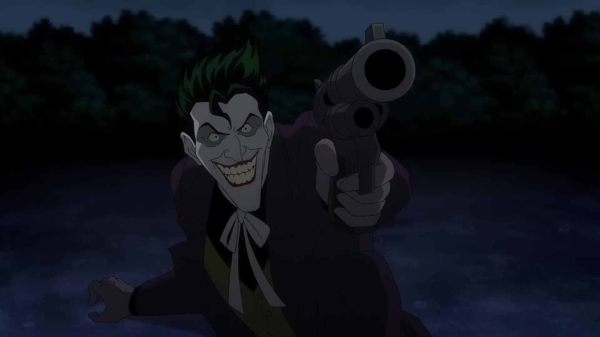 Batman and Joker Laughing