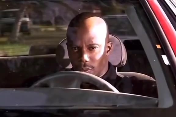 Black Dude Staring