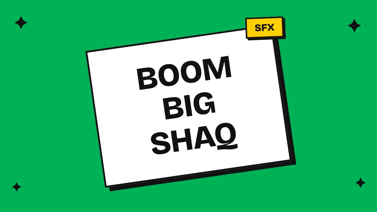 Boom big shaq