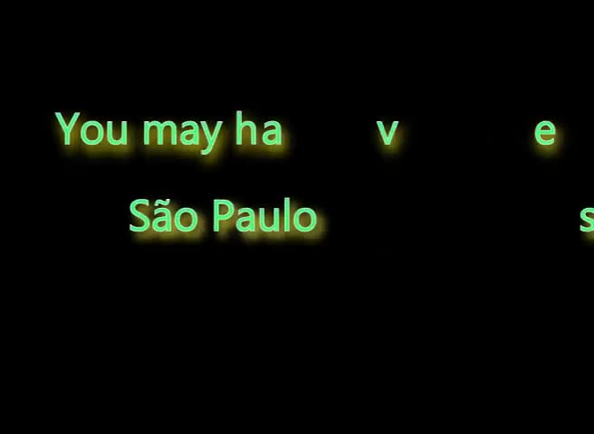 Brazil Crowd Chant