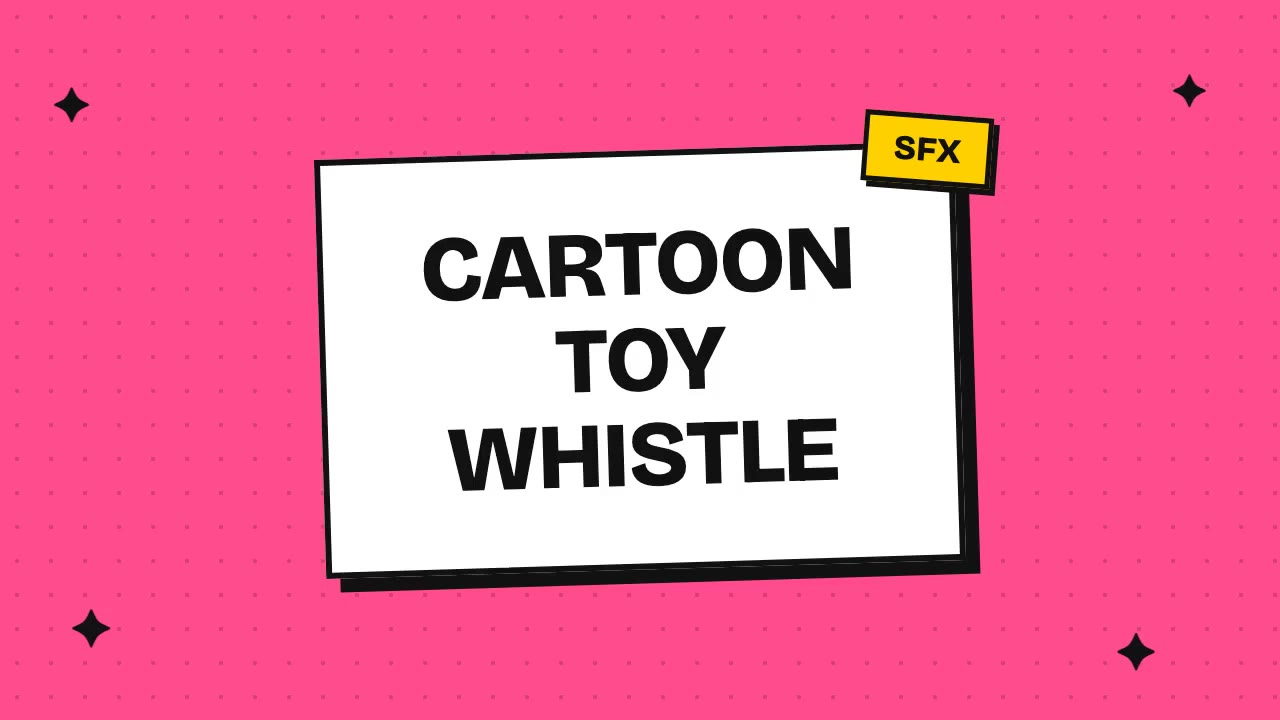 Cartoon Toy Whistle