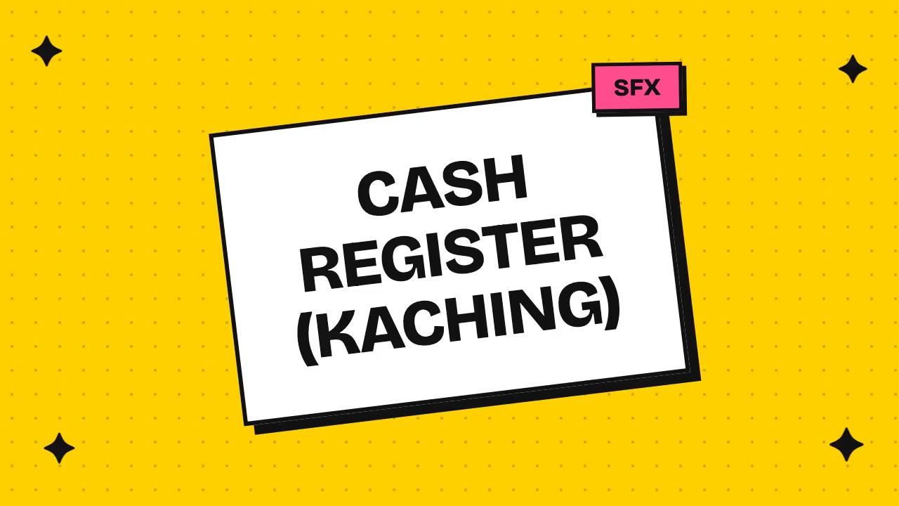 Cash Register (Kaching)
