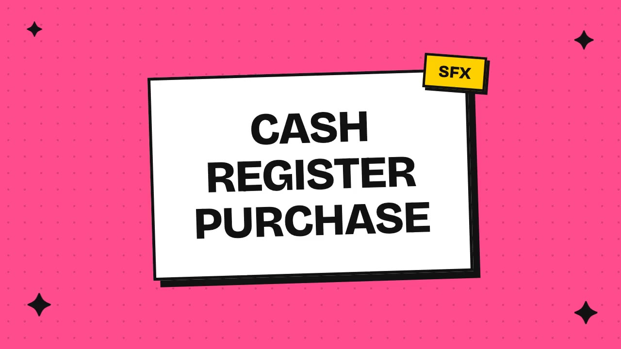 Cash Register Purchase