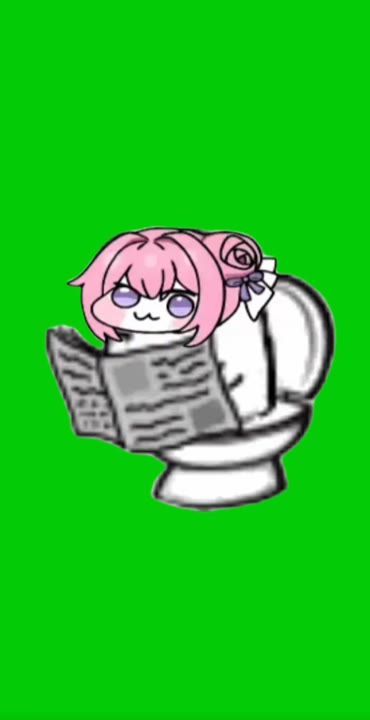Character Reading On Toilet