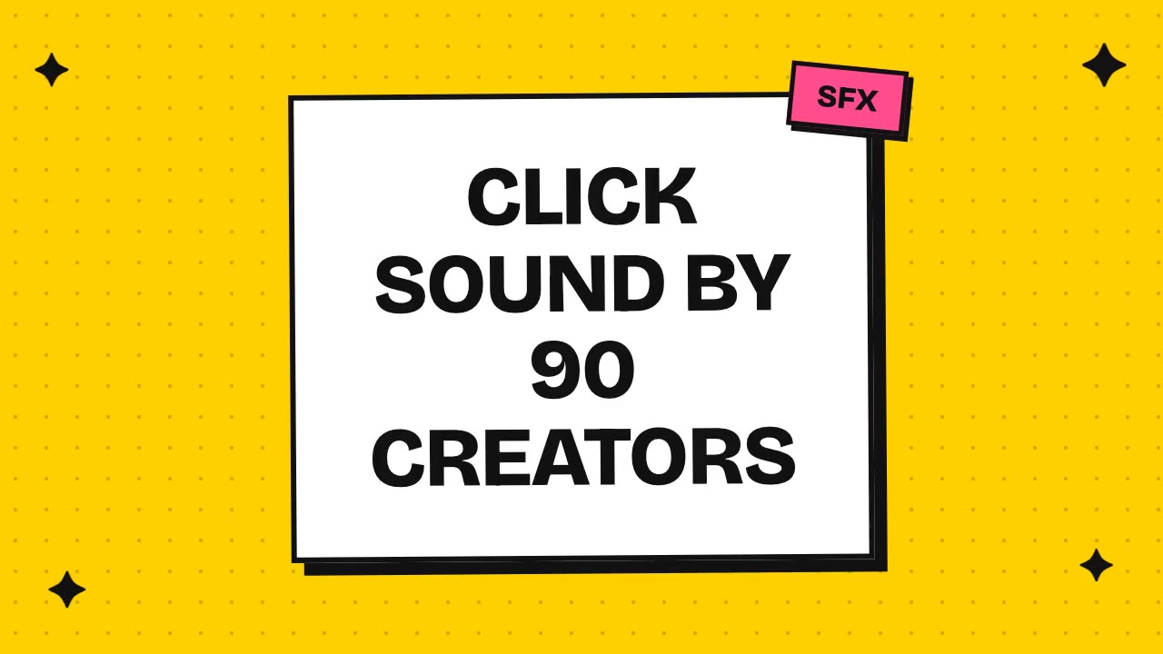 Click Sound By 90 Creators