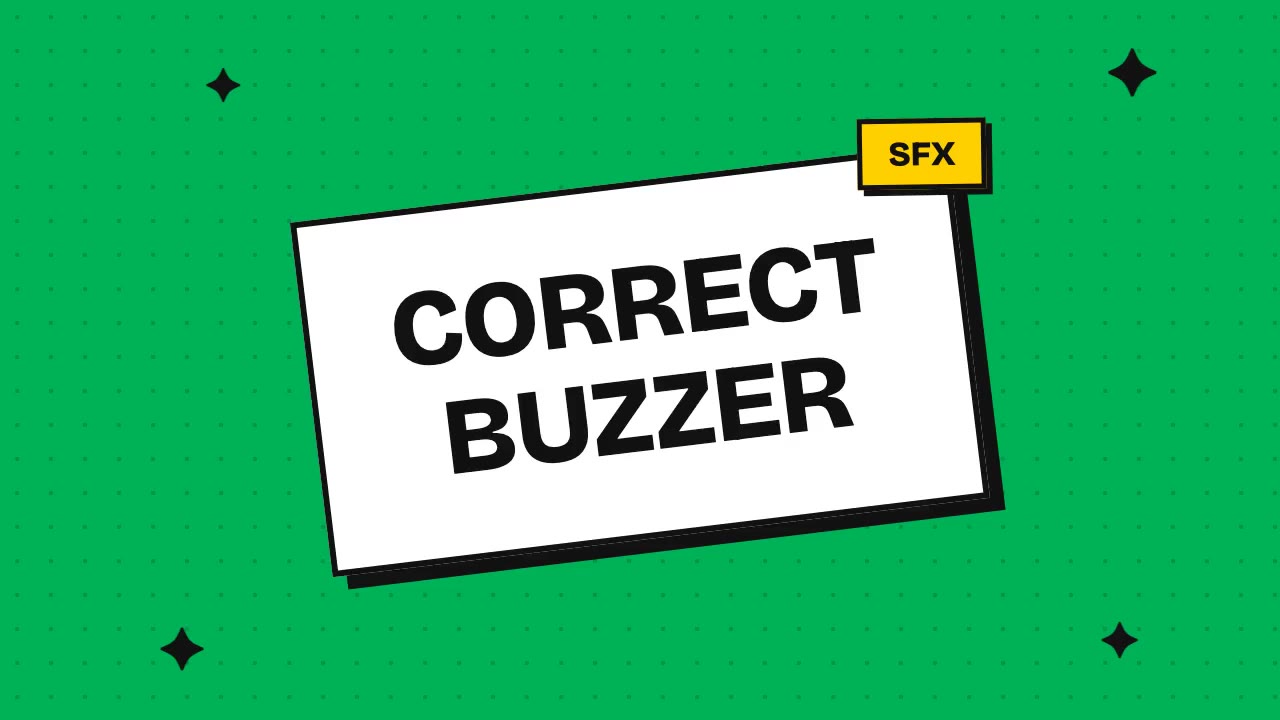 correct buzzer