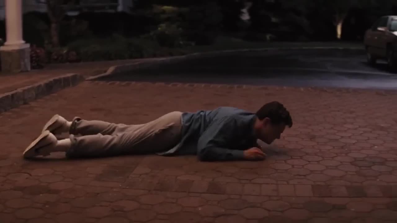 Crawling to the car