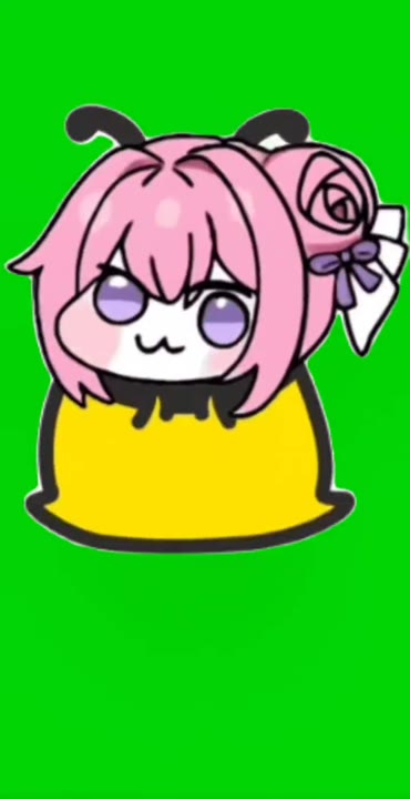 Cute Anime Girl Bounce Loop