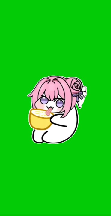 Cute Character Shakes With Joy