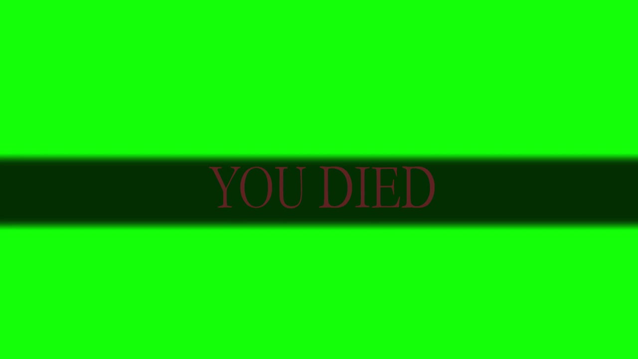 Dark Souls "YOU DIED "Screen - Exploitable, HD, Now In 60 FPS! \ [T] /