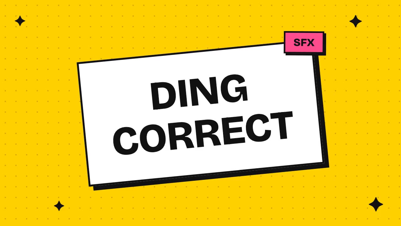 ding correct