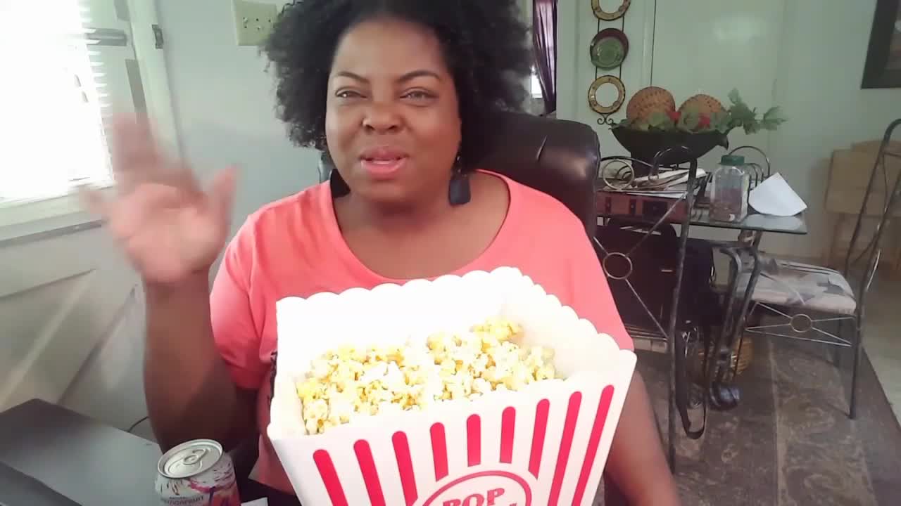 Eating Popcorn