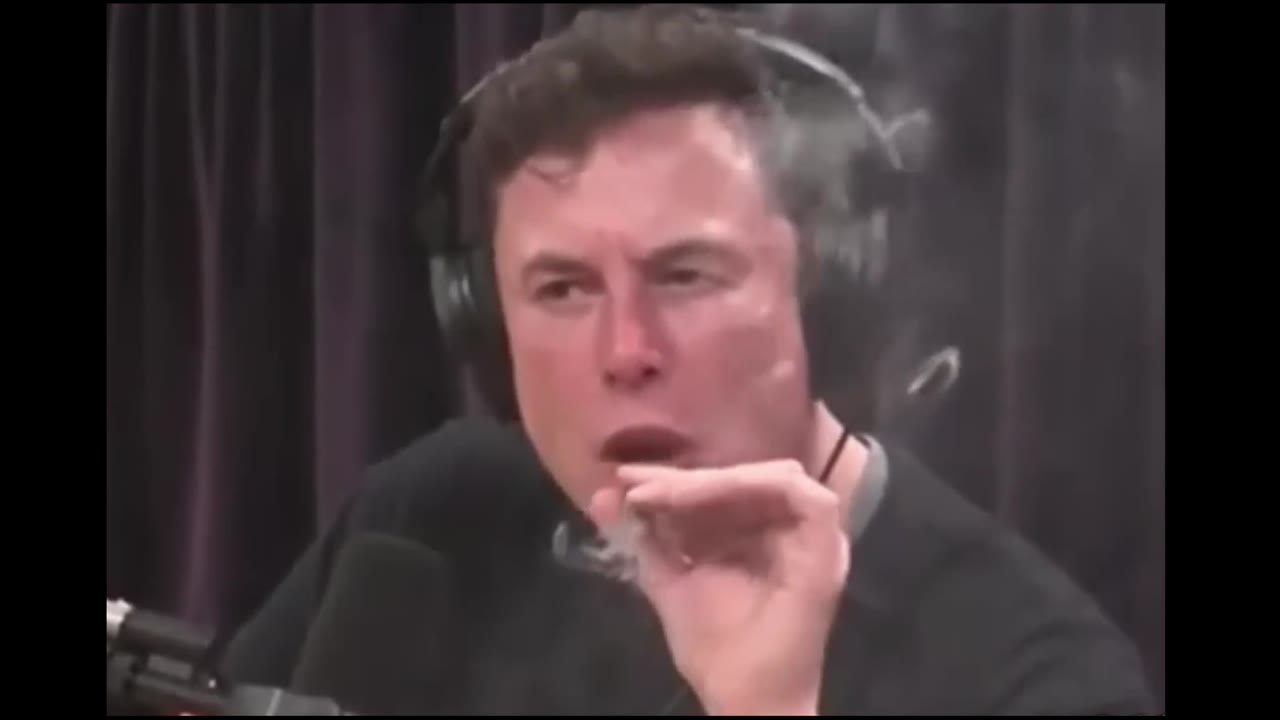 Elon Musk - Smoking