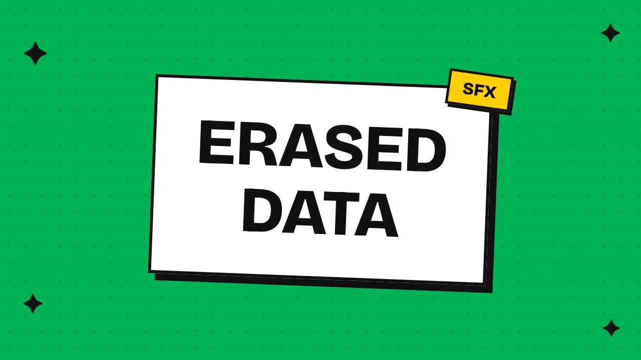 Erased Data