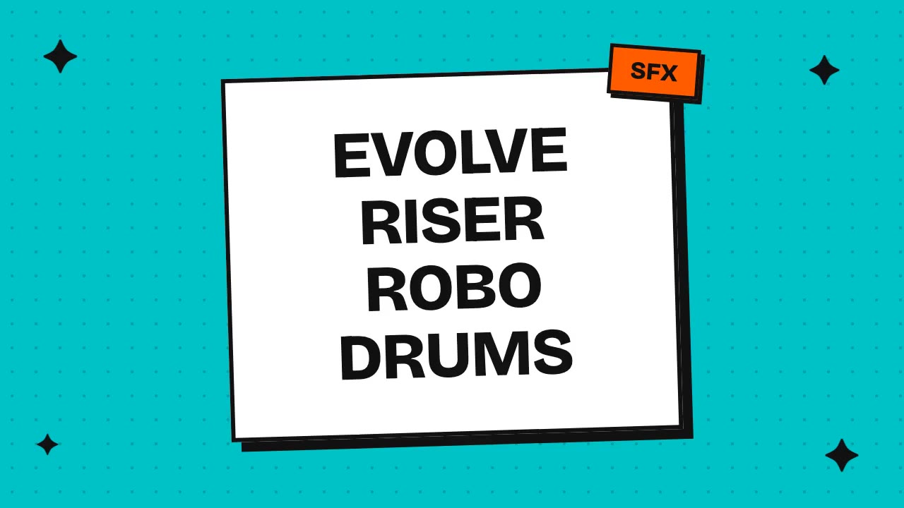 Evolve Riser Robo Drums