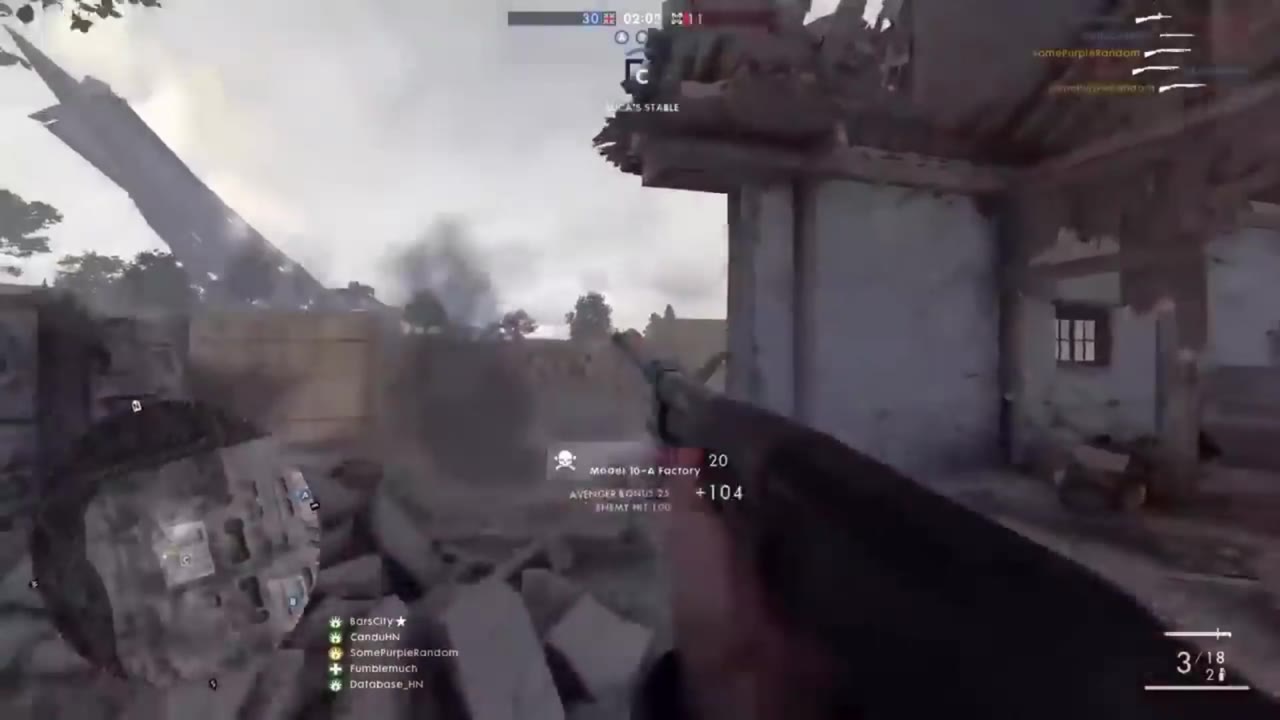 Explosive Gunshot Impact