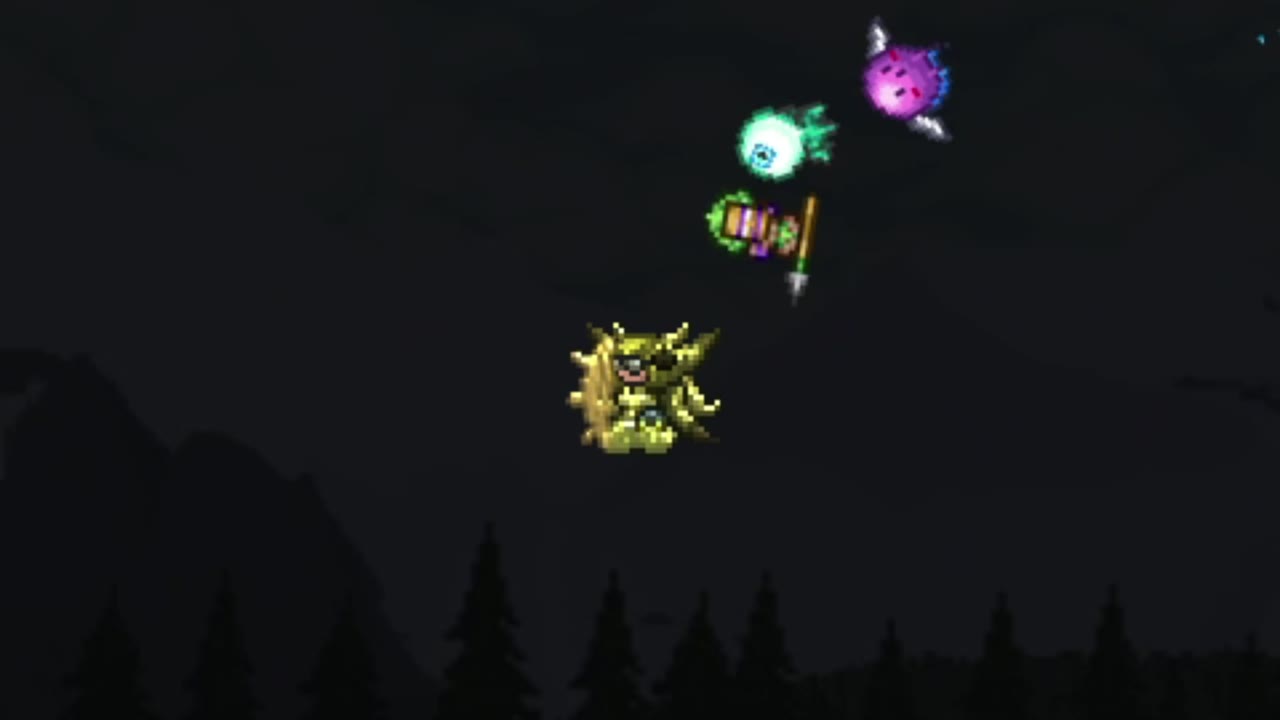 Frost Projectiles Rain Down