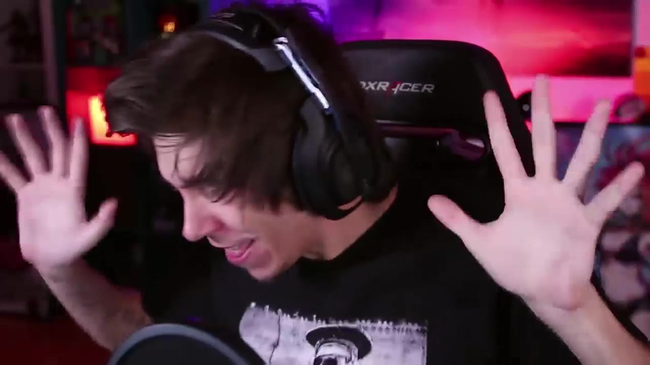 Gamer Focused on Controller