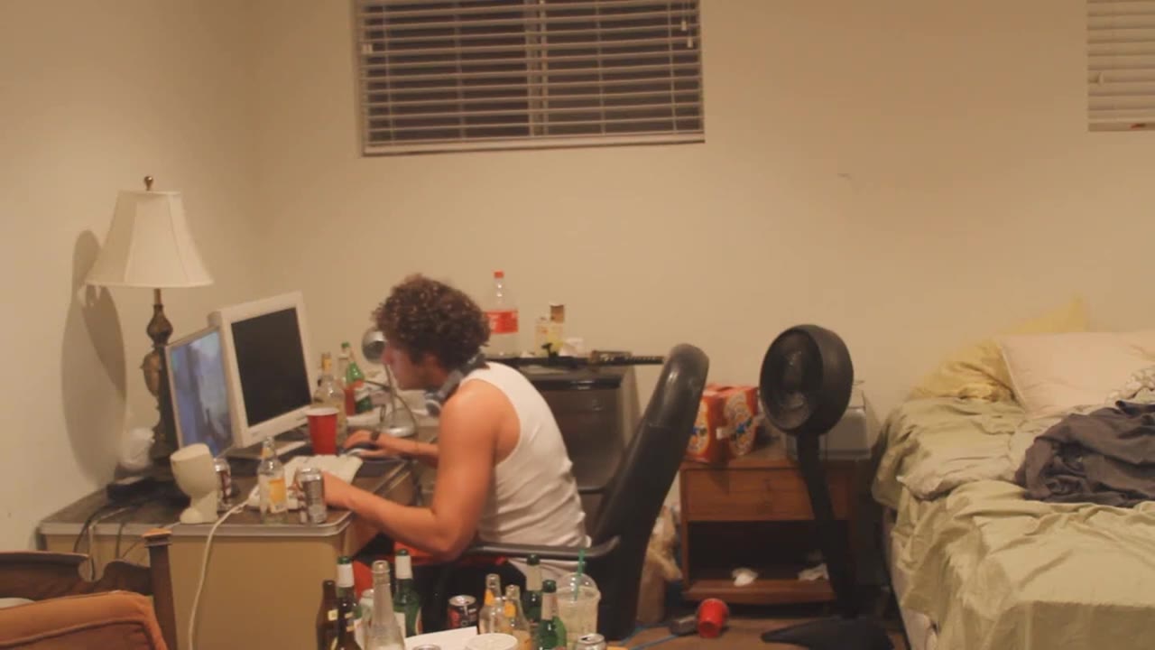 Gamer Smashes Computer with Samurai Sword
