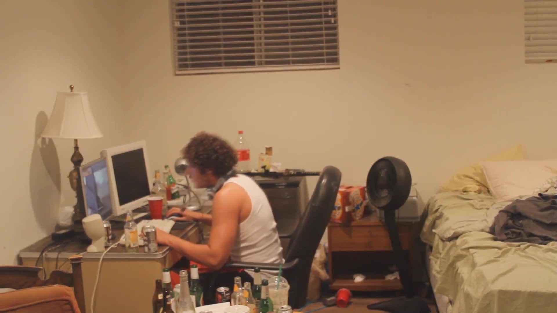 Gamer Smashes Computer