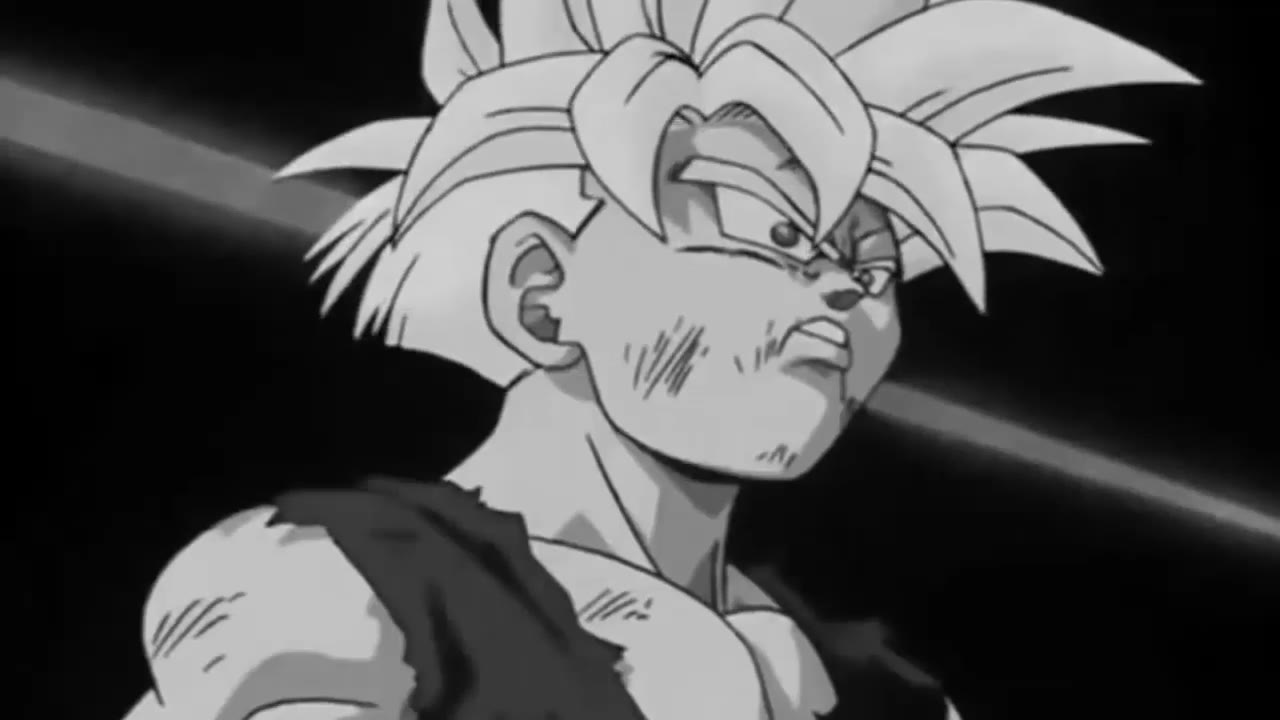 Gohan Sad to Fierce