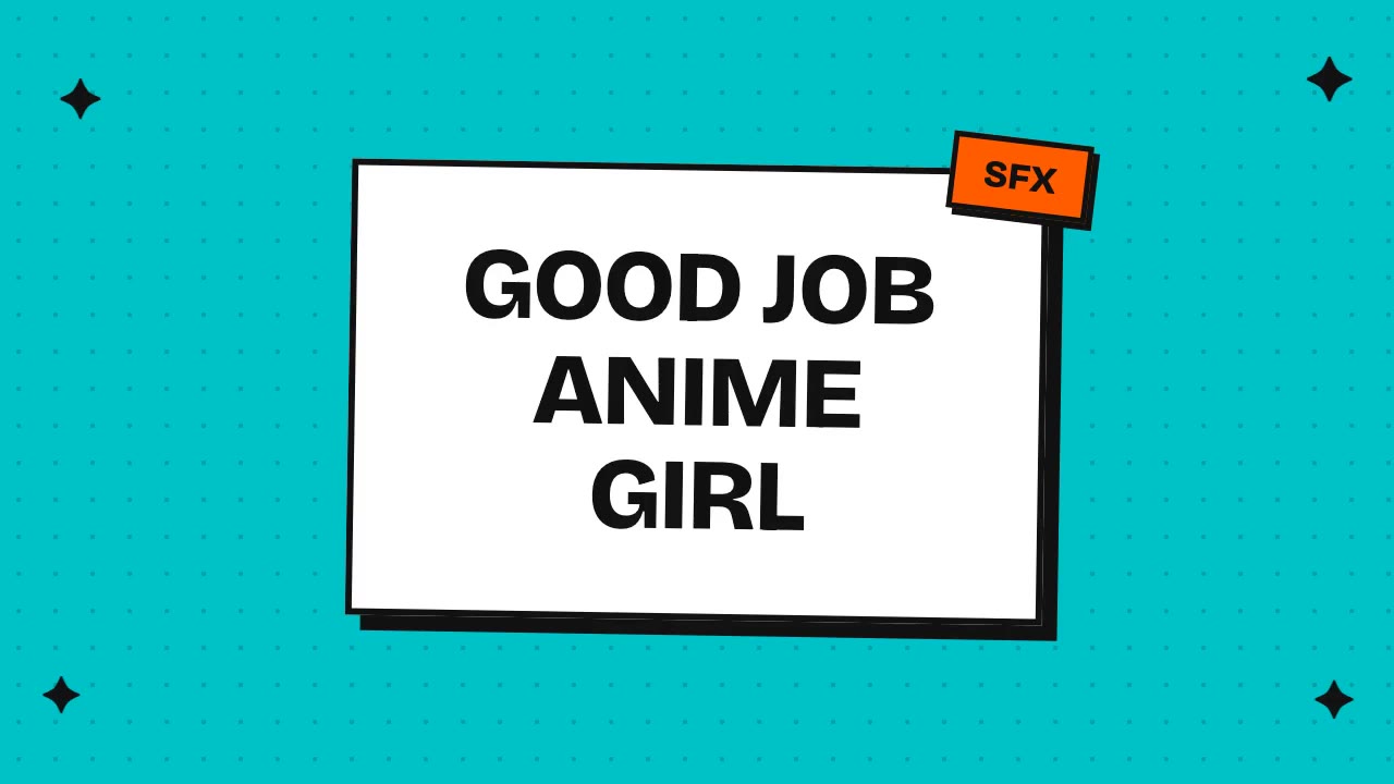 good job anime girl