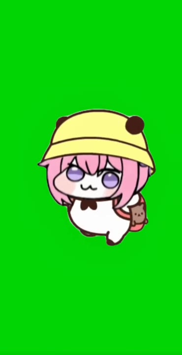 Happy Chibi Girl Smiling