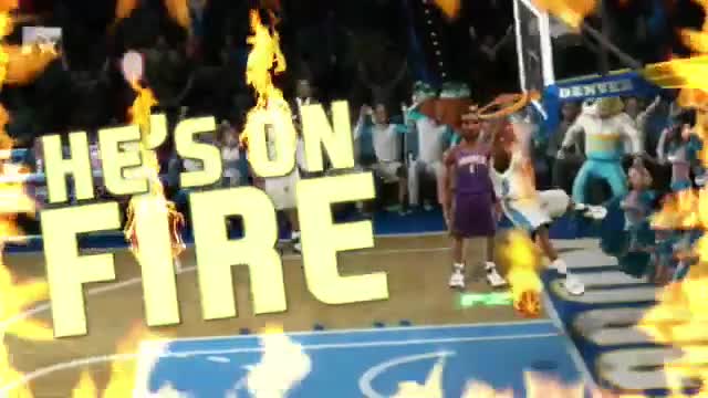 He's on Fire