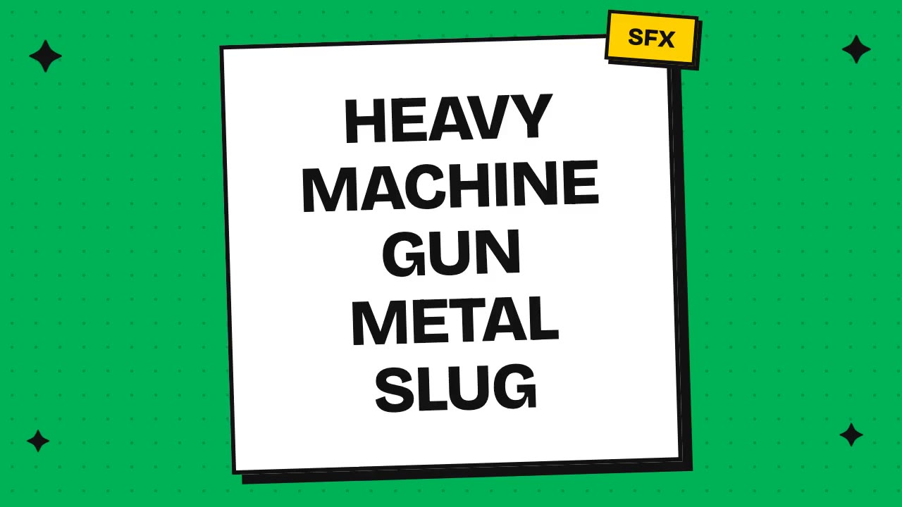 heavy machine gun metal slug