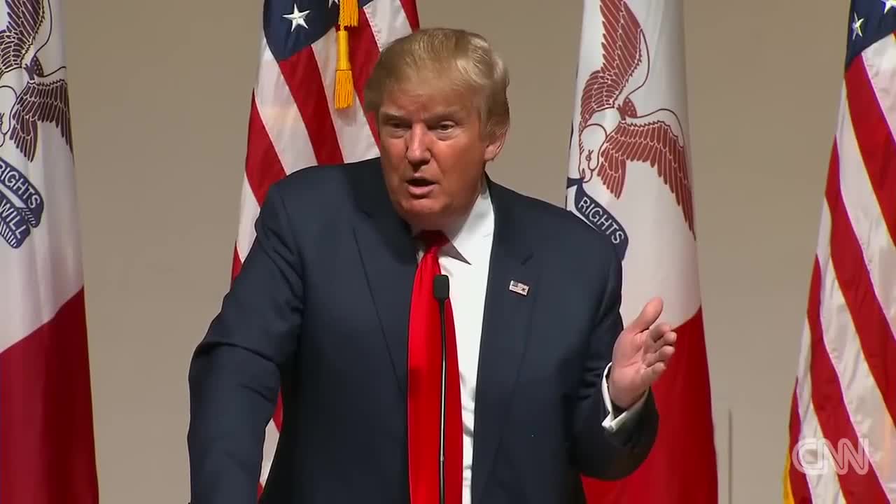 I could shoot somebody and not lose voters