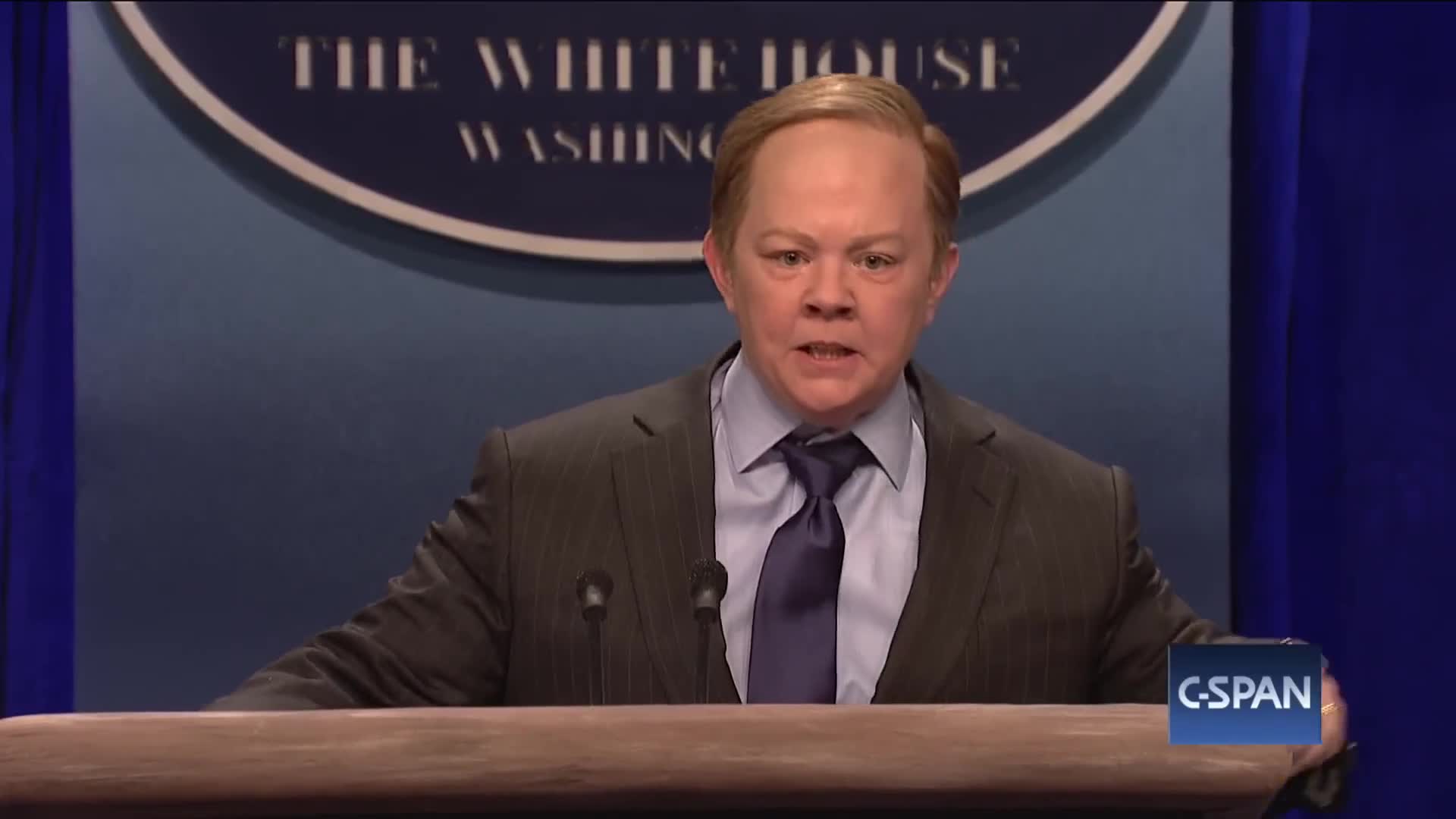 I'm not here to be your buddy - Sean Spicer