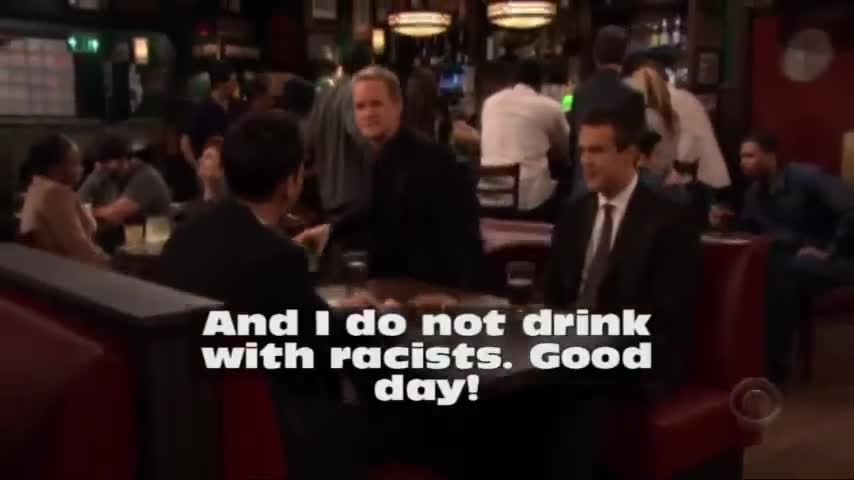 I said good day!