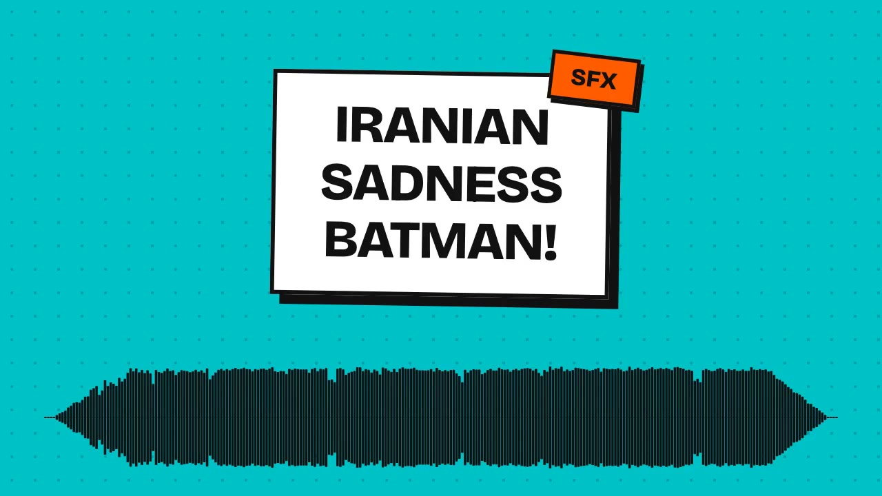 Iranian Sadness Batman!