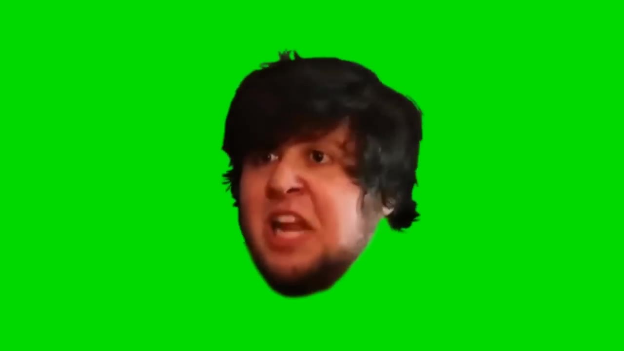 Jontron STOP! - (só a cabeça) (fundo verde)