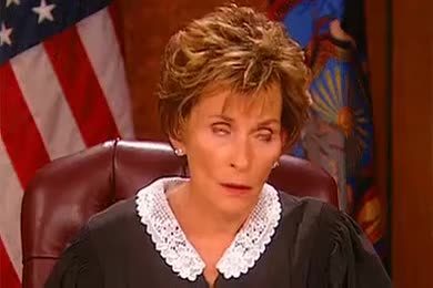 Judge Judy Eyeroll