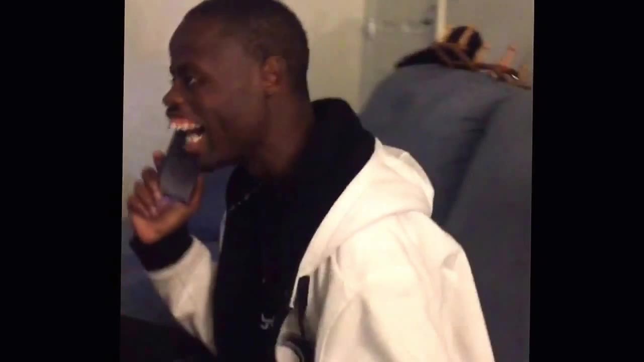 Laughing At Phone
