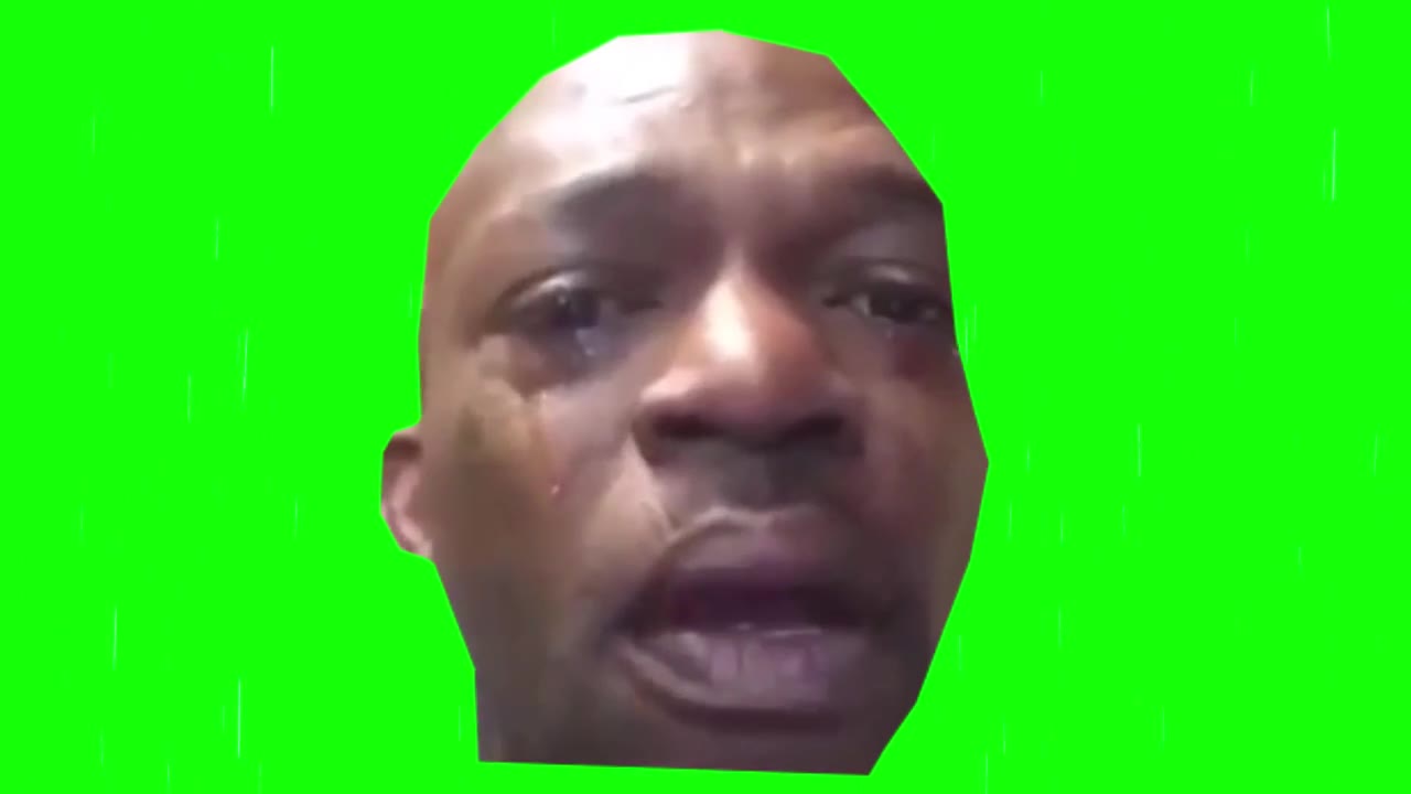 Man Crying Over Weed