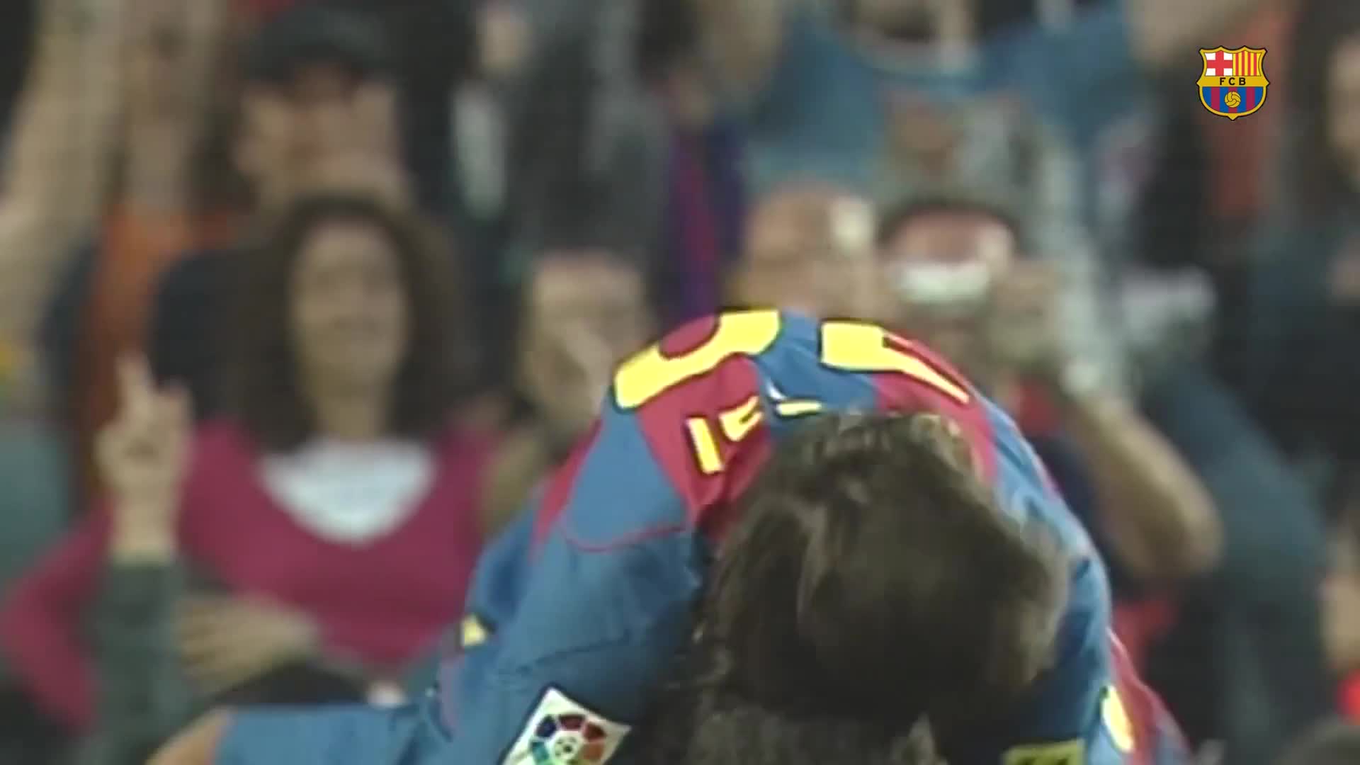 Messi goal celebration