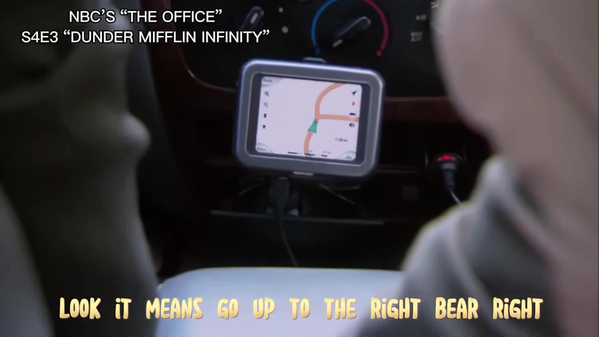 Michael Scott Drives Into A Lake