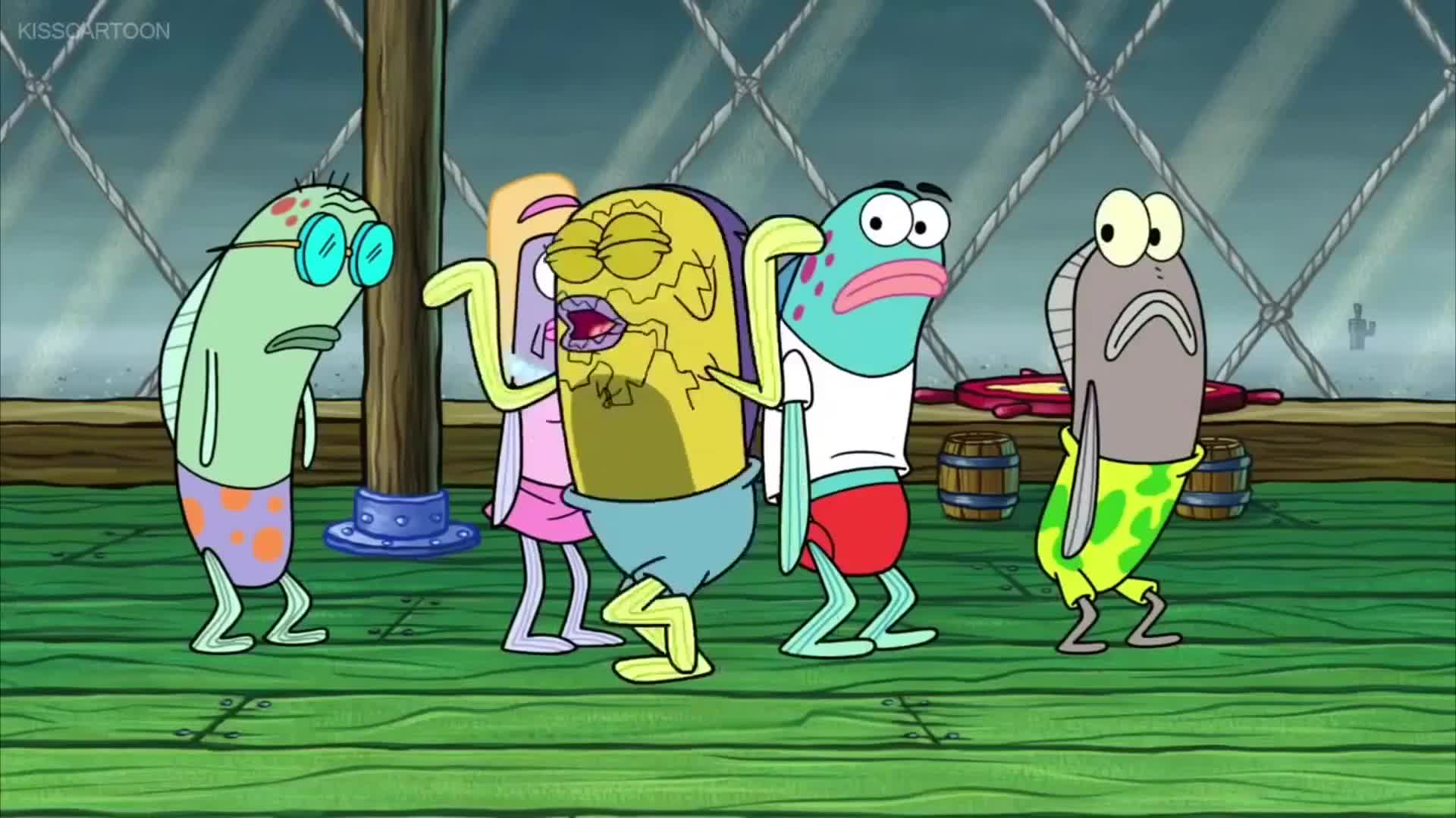 My leg!