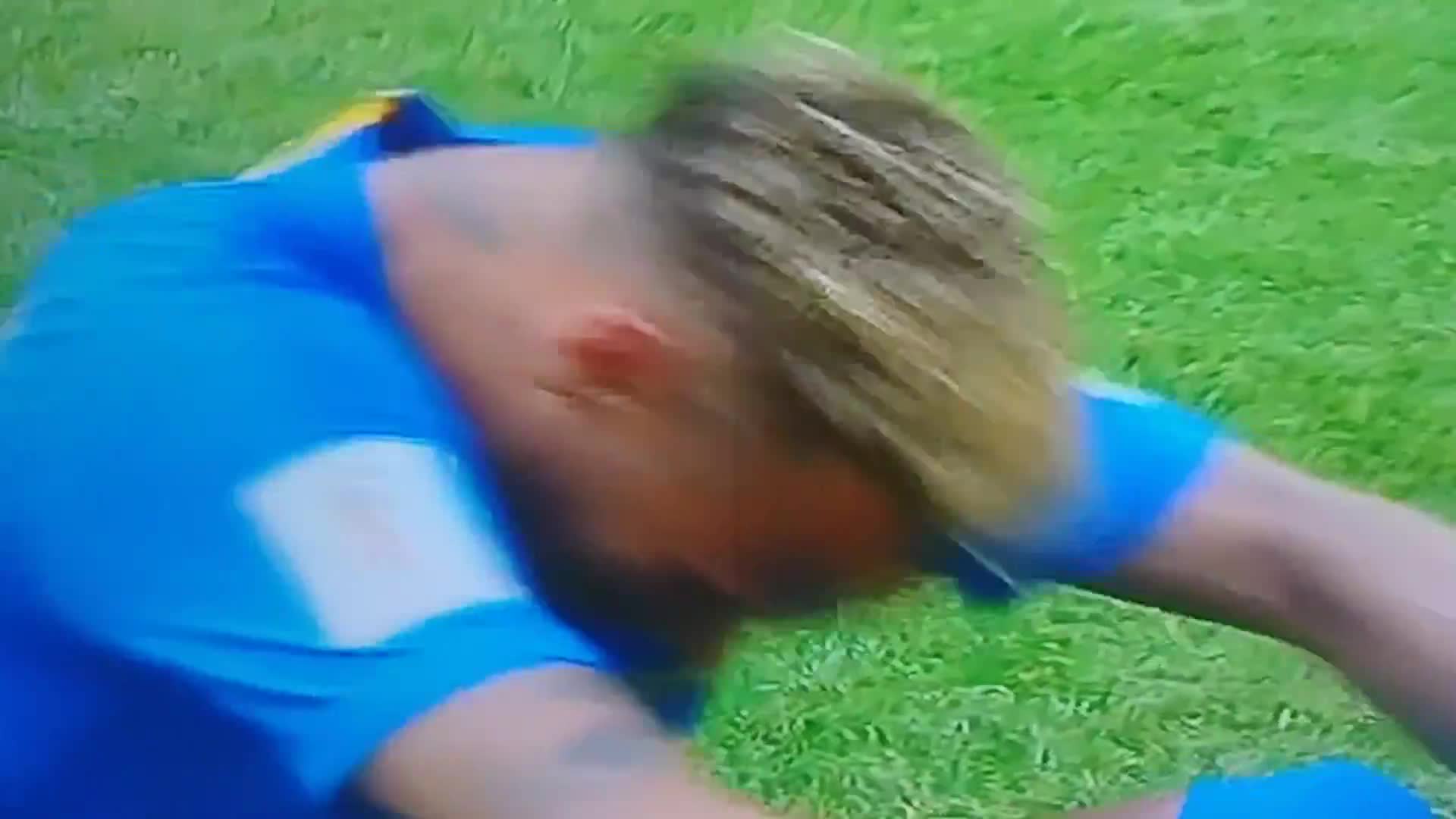 Neymar Crying