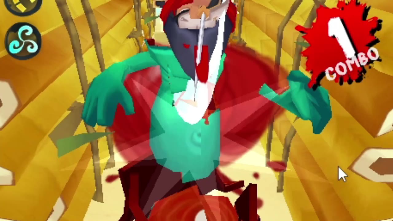 Ninja Iron Sword Slash