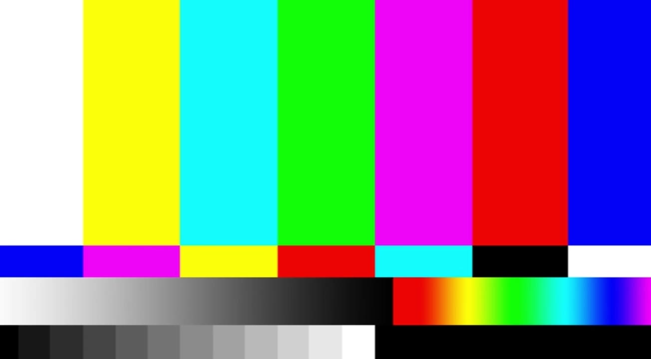 No Signal Test Pattern